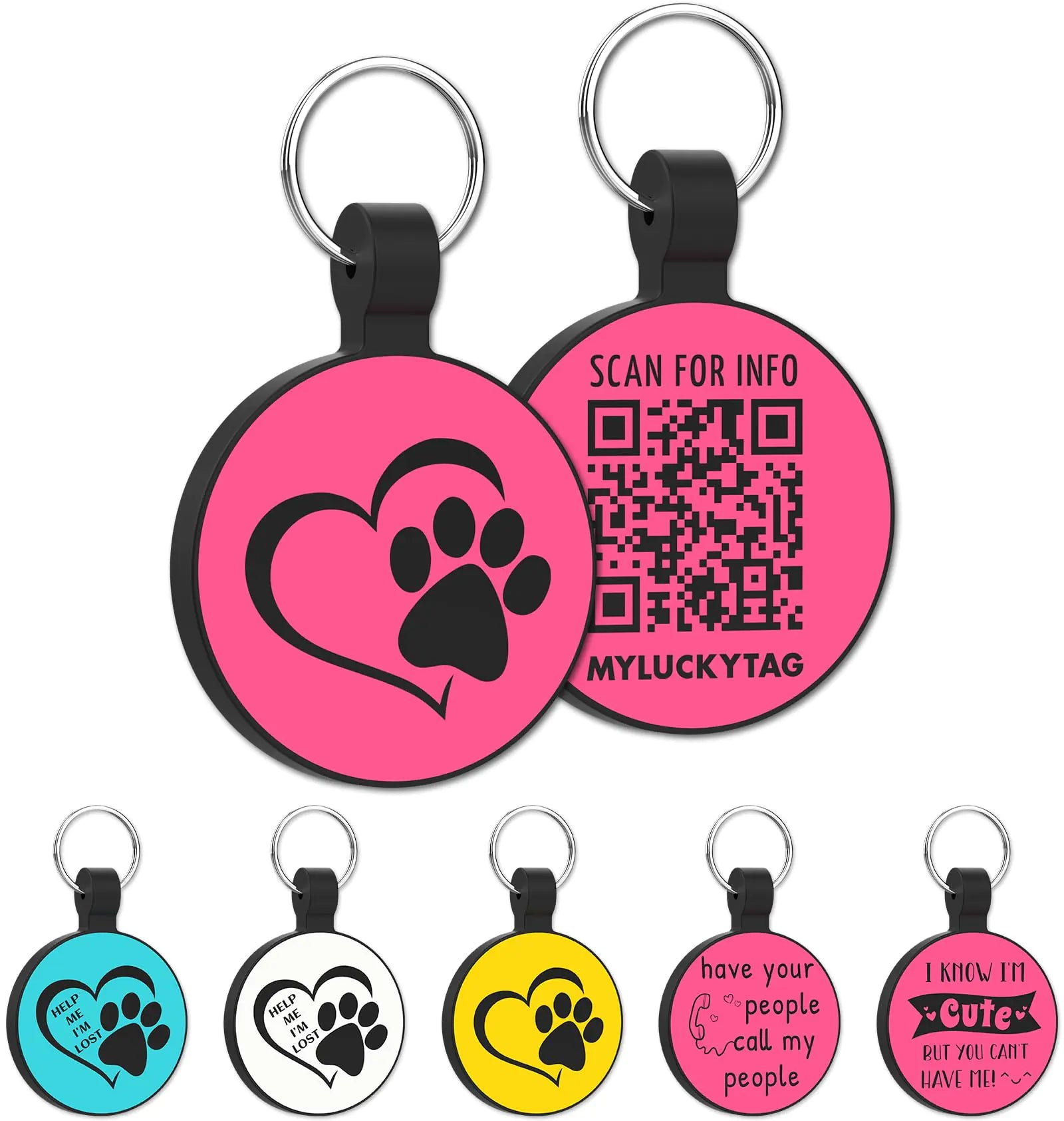 Smart QR Pet ID Tag